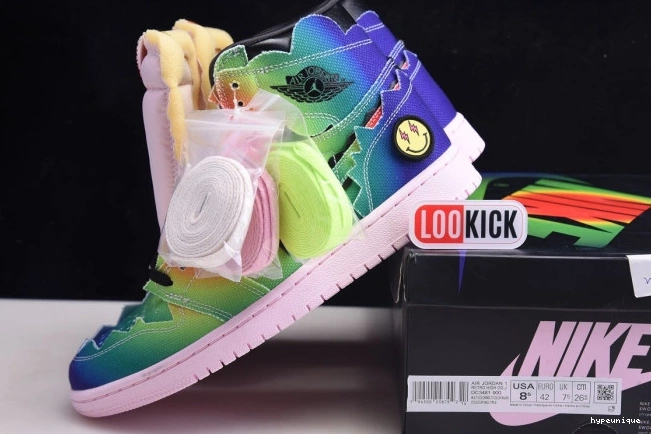 HYPE HIGH DC3481-900 X J JORDAN 1 AIR OG BALVIN 0630